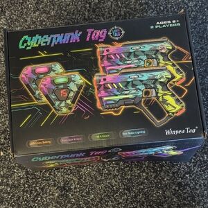 Cyberpunk Tag 2 Players, 8+ Brand New. Laser Tag